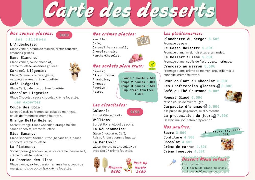 Le Chalet - Menu Image 3