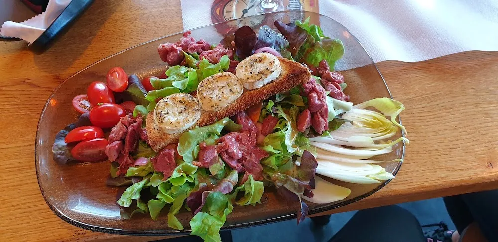 Salade Chèvre Chaud Lardons